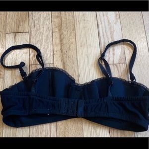 Diesel lace demi-bra